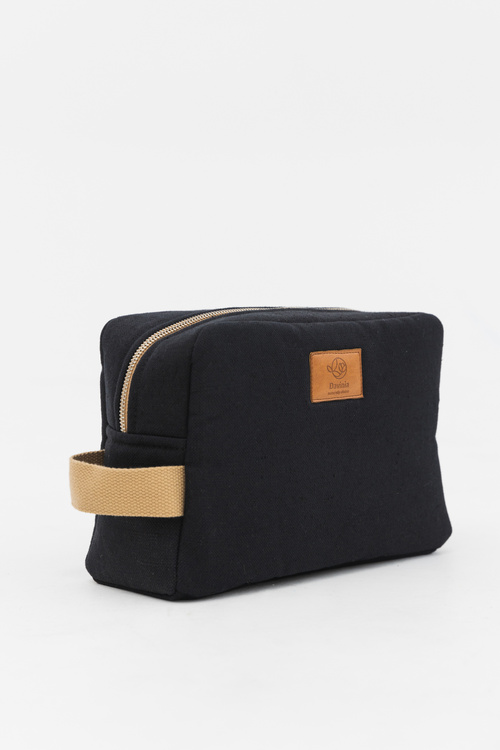 Kosmetyczka Puffy LINEN BLACK