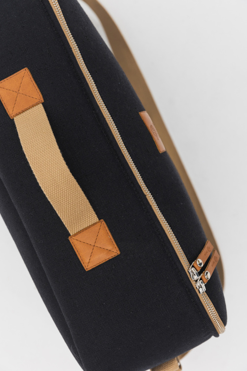 Walizka My Softcase LINEN BLACK