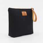 Kosmetyczka Slim LINEN BLACK